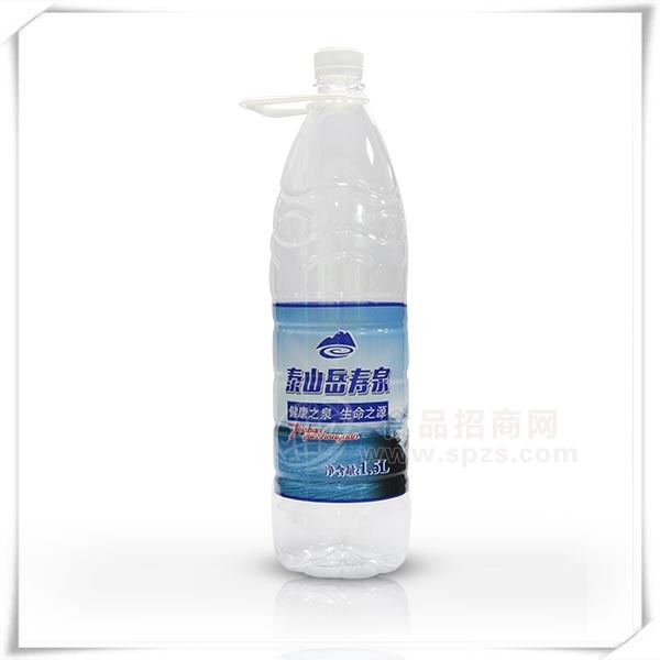 华新 泰山岳寿泉矿泉水泡茶水 净含量1.5L