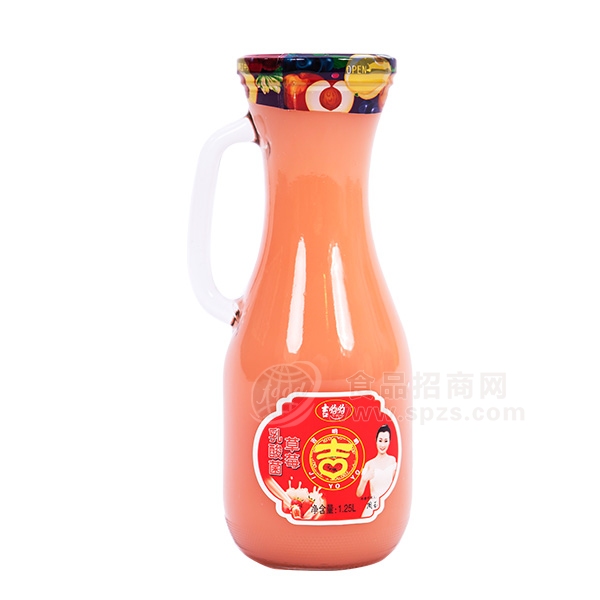 吉哟哟草莓乳酸菌 乳饮料1.25L