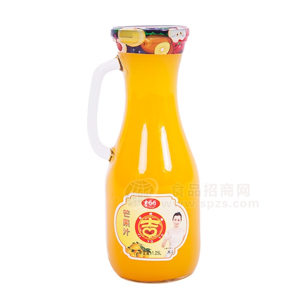 吉哟哟芒果汁 果汁饮料1.25L