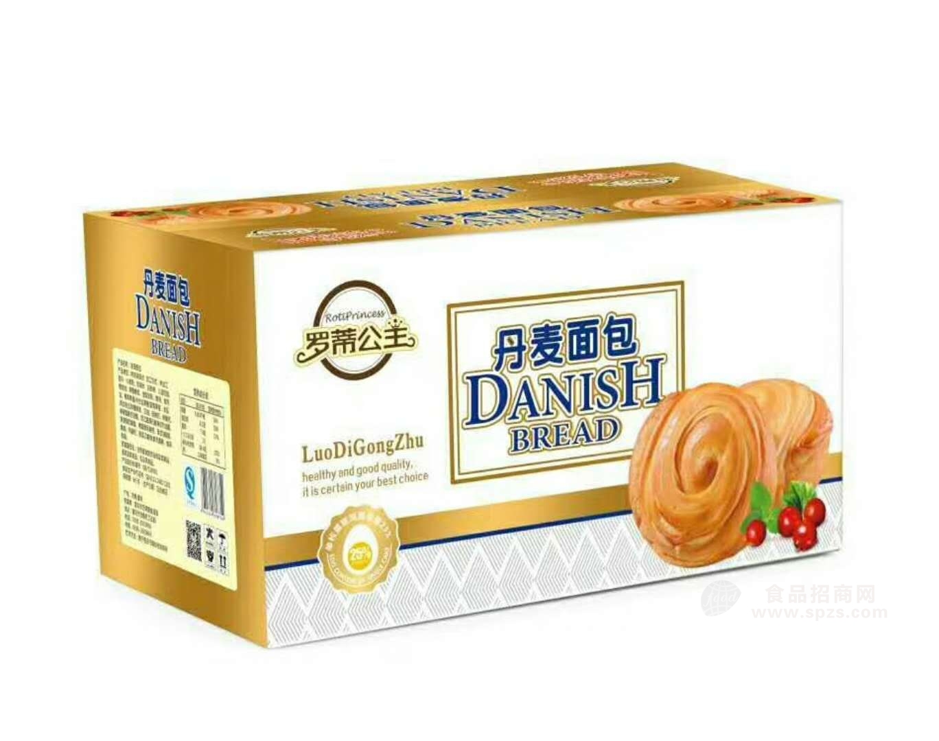 罗蒂公主 丹麦面包 礼盒装