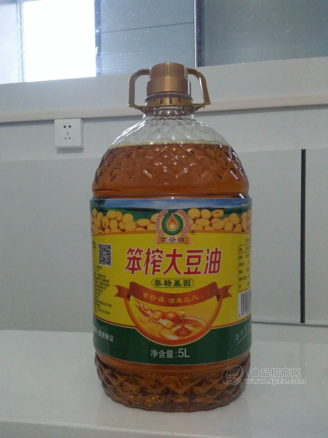 5L笨榨大豆油