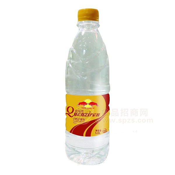 全自然 天然矿泉水饮料1.5l