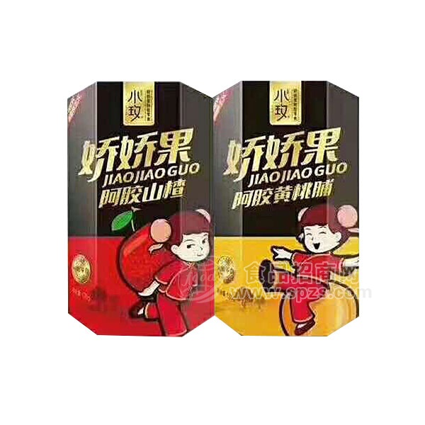 娇娇果阿胶黄桃 山楂脯 休闲食品