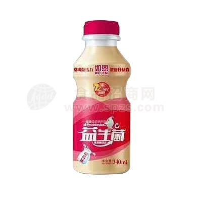 如恩  草莓味 益生菌 乳饮品 340ML