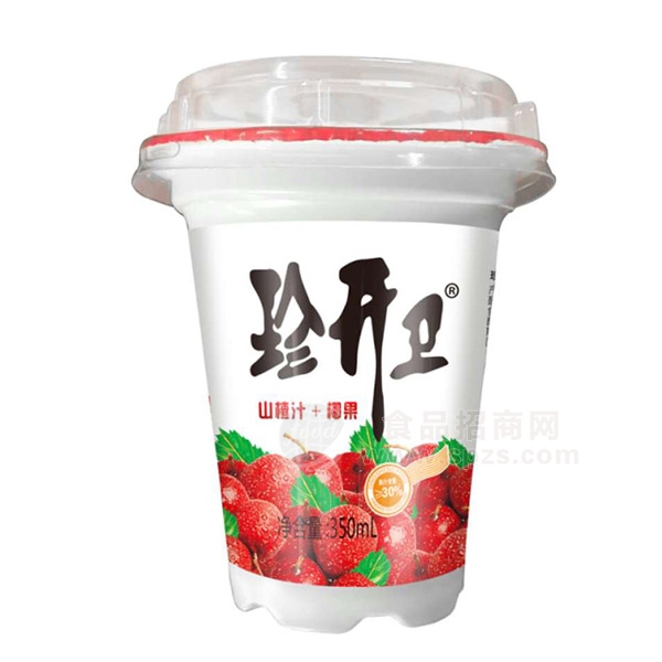 珍开卫山楂汁 果汁饮料350ml