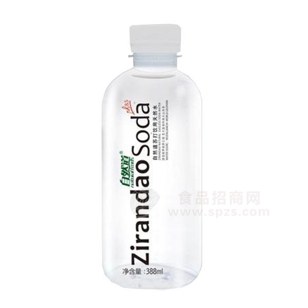 自然道苏打饮用天然水苏打水388ml