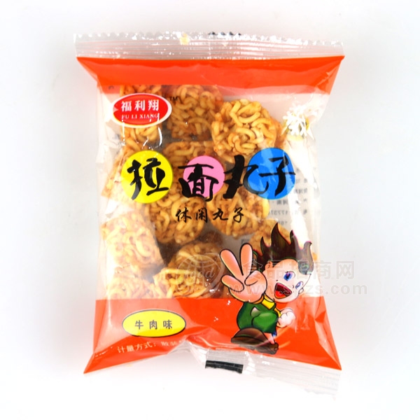 福利翔 拉面丸子 （牛肉味）休闲食品 散装称重