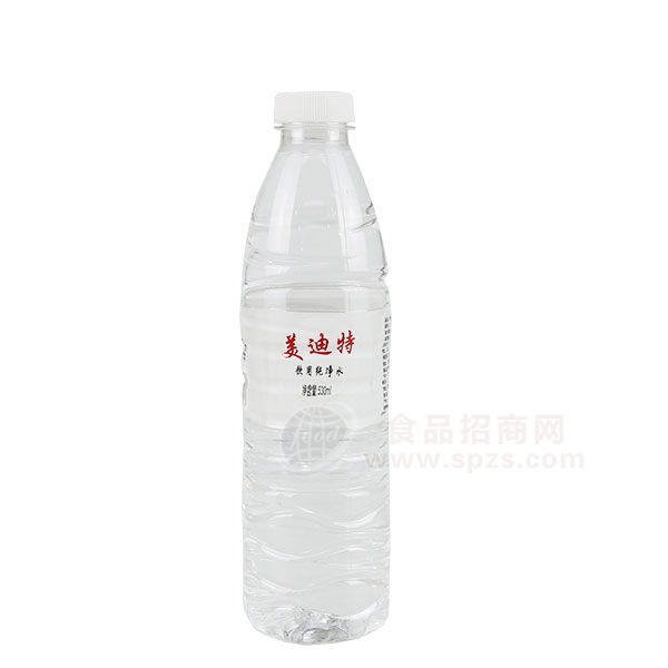 美迪特饮用纯净水530ml