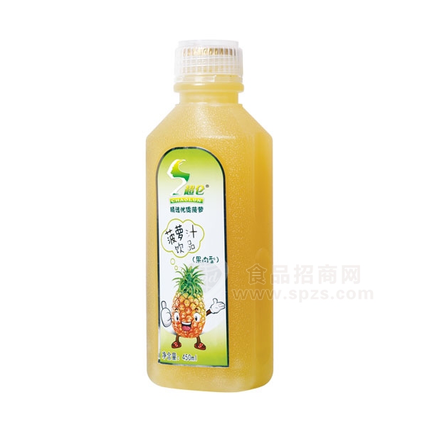 超仑 菠萝汁 果汁饮料 450mL