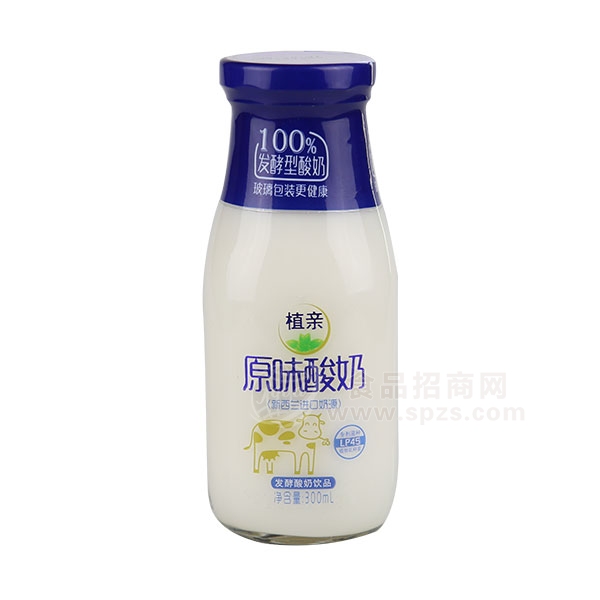 植亲 原味酸奶 乳饮料 300mL