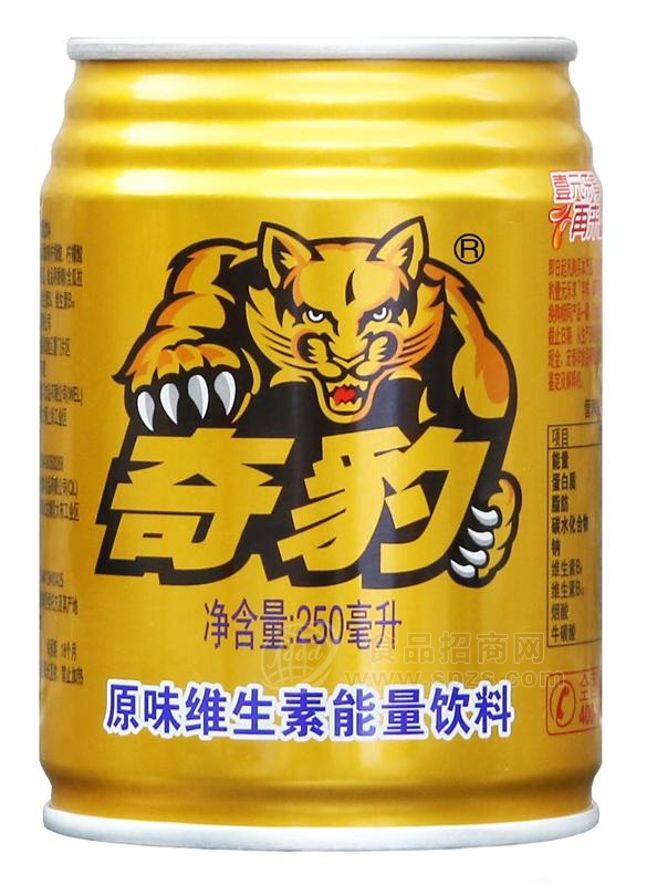 奇豹原味维生素能量饮料