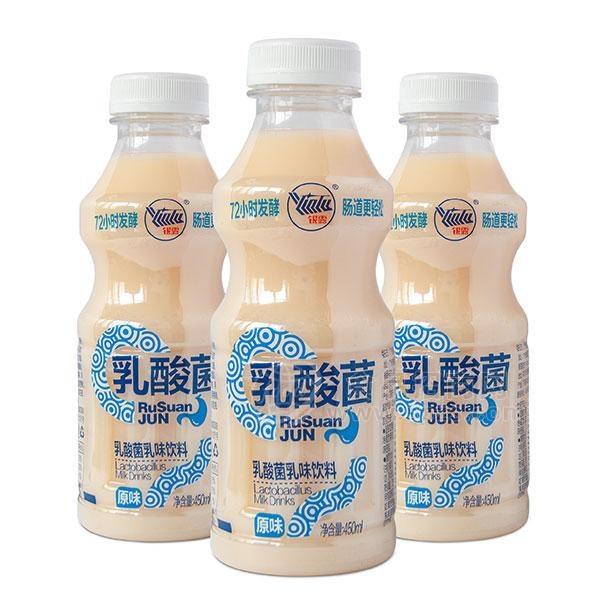 银露乳酸菌饮料乳饮料原味450ml