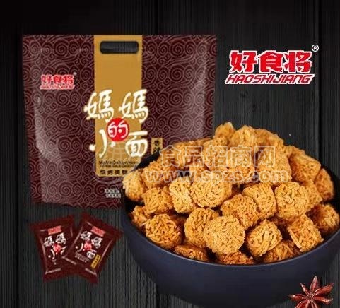 好食将 妈妈的小面 香辣味面丸 休闲食品