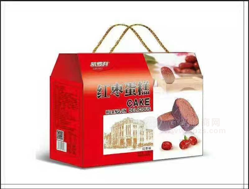 红枣蛋糕礼盒招商