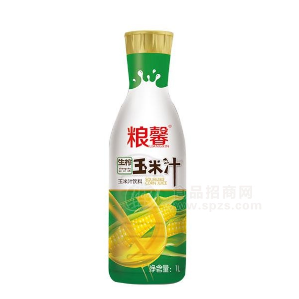 粮馨  生榨玉米汁饮料招商1L