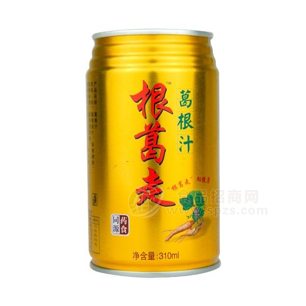 根葛走 葛根汁植物饮料310ml