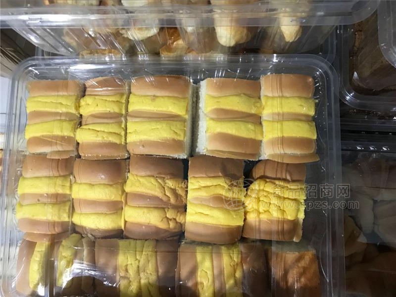 山东面包蛋糕生产厂家 新品盒装面包批发招代理商招商
