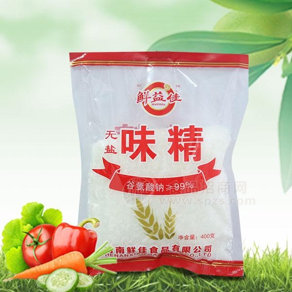 鲜益佳无盐味精 调味品400g