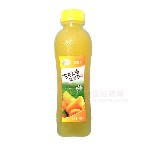 畅田 芒果汁果汁饮料468ml