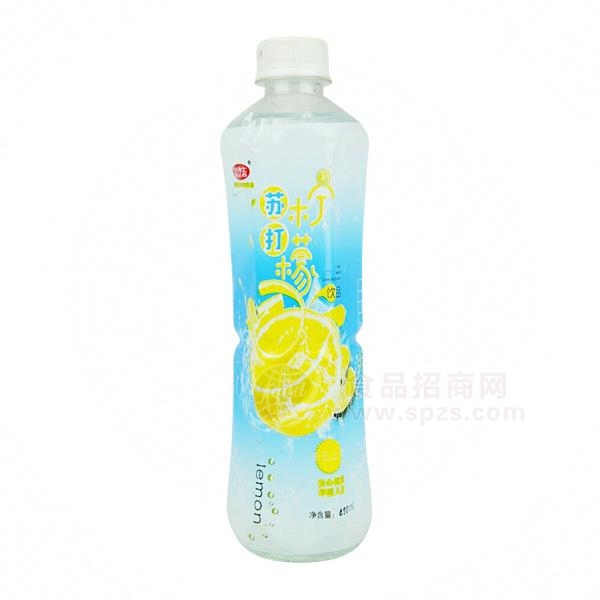富饮态柠檬苏打饮品420mlx24瓶