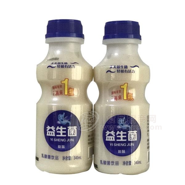 益生菌原味乳酸菌饮品乳饮料340ml