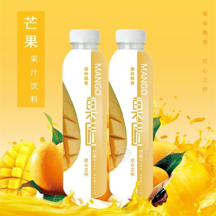 芒果汁饮料500ml15瓶装饮品代理商