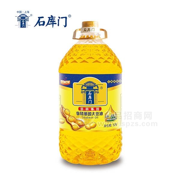 石库门非转基因大豆油5L