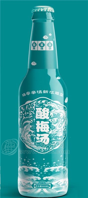 杨家亲酸梅汤  500ml玻璃瓶（清新淡雅型）