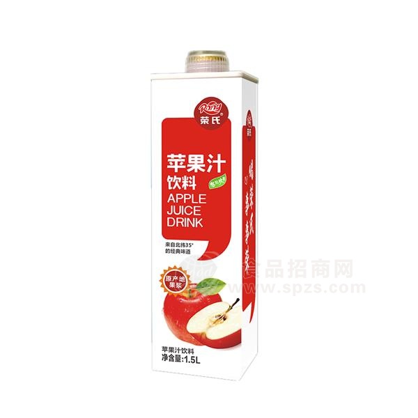 荣氏苹果汁果汁饮料屋顶装1