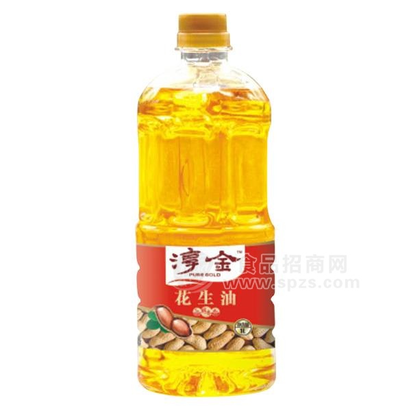 淳金 醇香压榨一级花生油1L