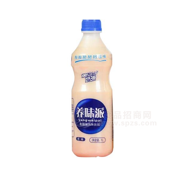 养味派原味乳酸菌风味饮品 1l