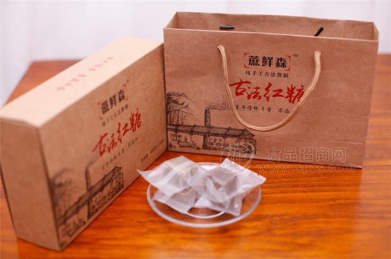 蔗鲜森 四味混合装红糖 黑糖招商