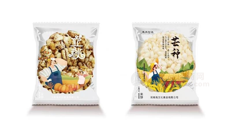 文化米饼产品散装称重系列