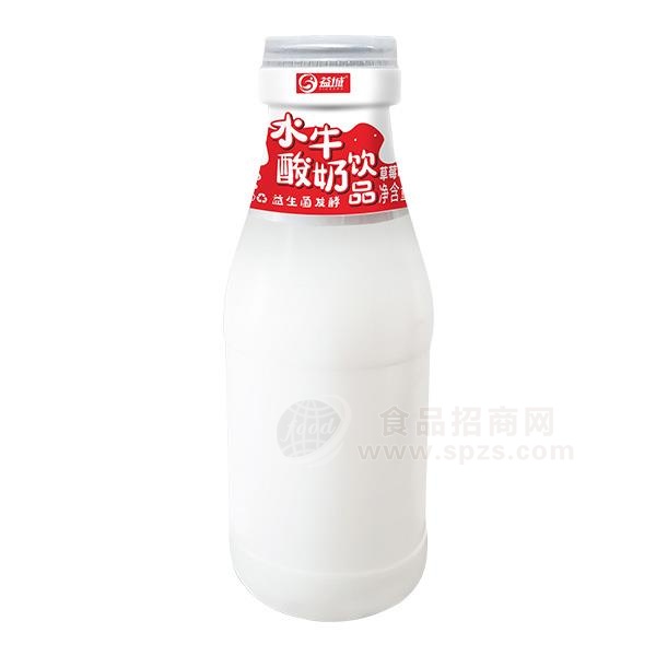 益城水牛草莓味酸奶饮品招商