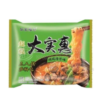 华夏粮仓大实惠方便面精炖猪骨味 华夏粮仓大实惠方便面精炖猪骨味