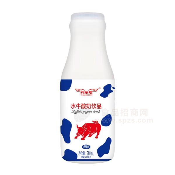 元乐多水牛酸奶饮品原味招商280ml