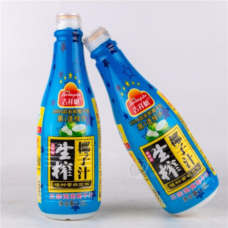 吉祥树生榨椰子汁味植物蛋白饮料1.25L