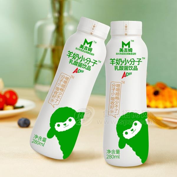 美吉姆分子小吸收好嗯嗯顺畅少不了儿童乳酸菌饮品代理280ml