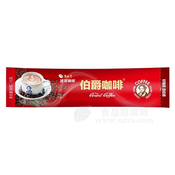 伯爵咖啡饮料速溶咖啡15g