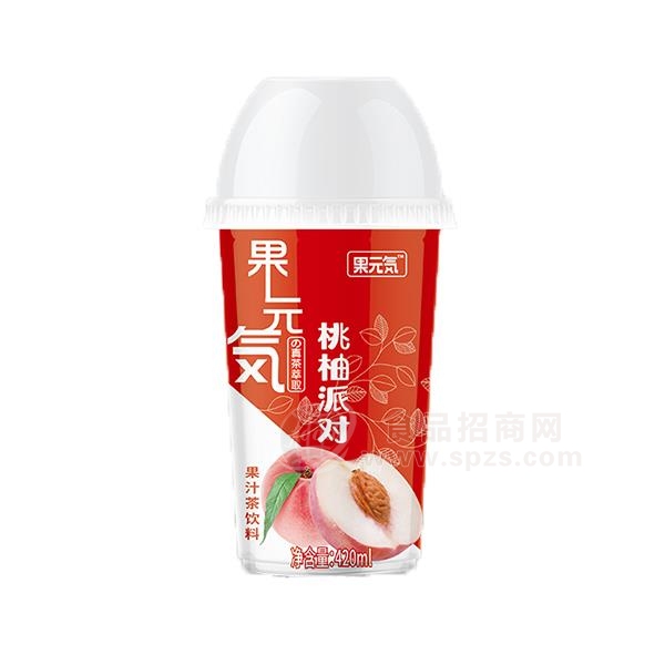 果元气桃柚派对果汁茶饮料420ml