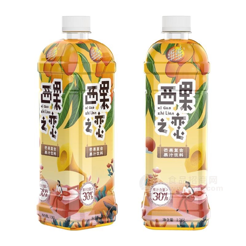 维维餐饮芒果复合果汁饮料招商1.25L
