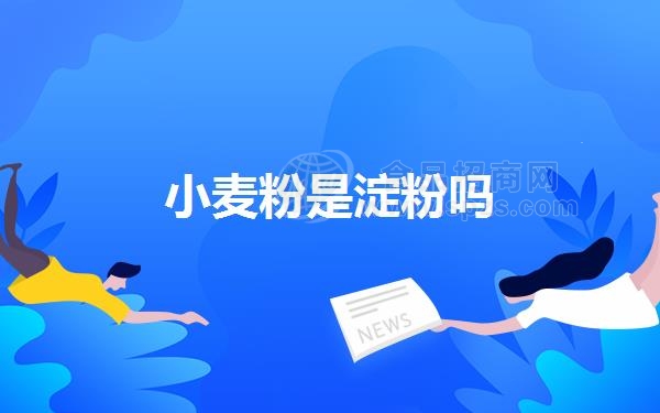 小麦粉是淀粉吗