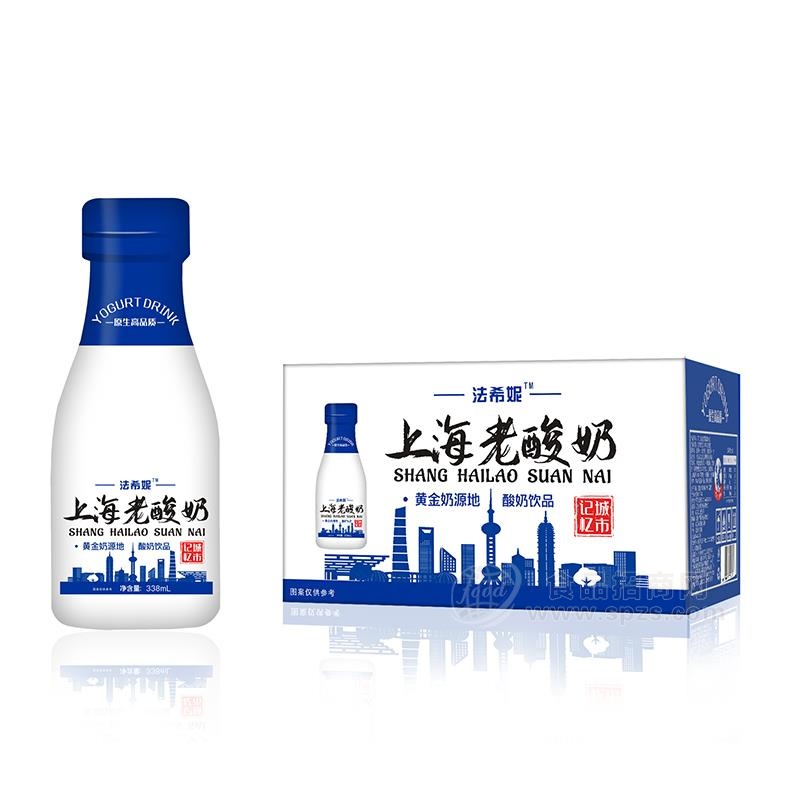 法希妮上海老酸奶酸奶饮品招商338ml