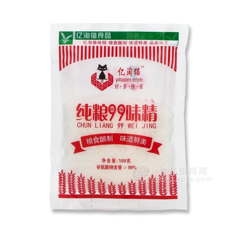 亿淘猫纯粮味精调味品100g