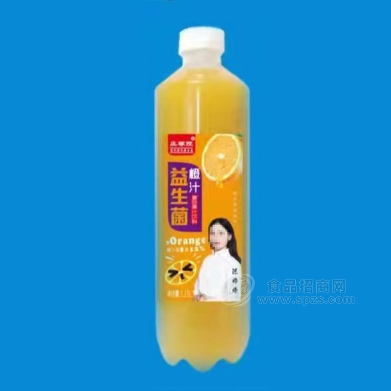 橙汁益生菌复合果汁饮料招商1.25L