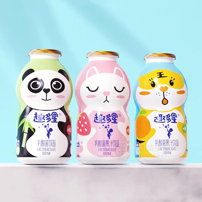 趣多星乳酸菌饮品乳饮料瓶装招商100ml