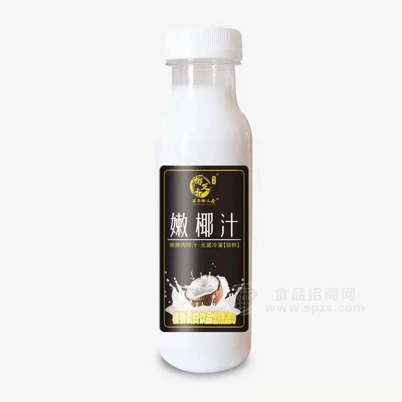 百年椰正香嫩椰汁植物蛋白饮料300ml