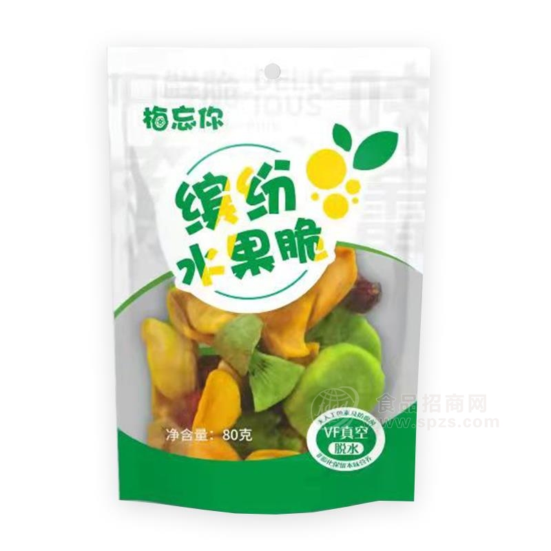 梅忘你缤纷水果脆休闲食品80g