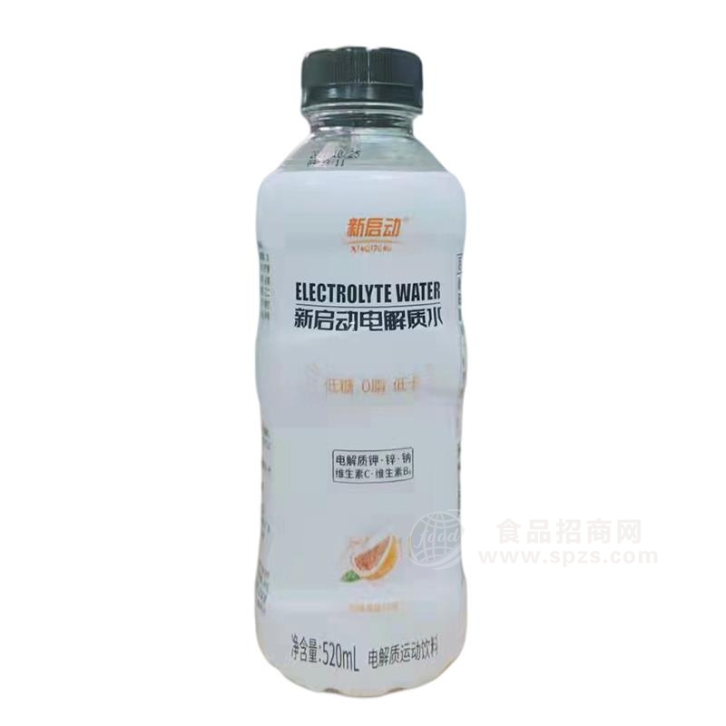 新启动电解质运动饮料520ml