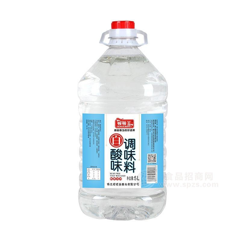 顿顿美白酸味调味料桶装白醋5L